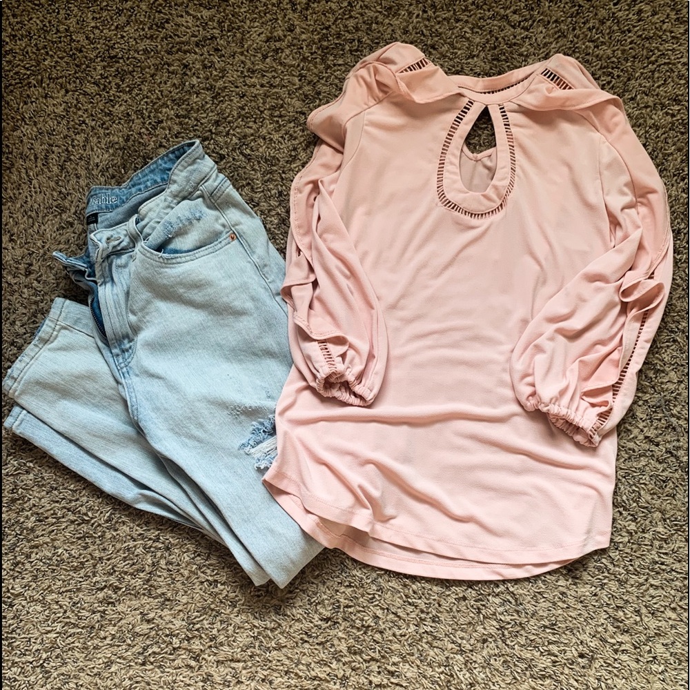Pink shirt
